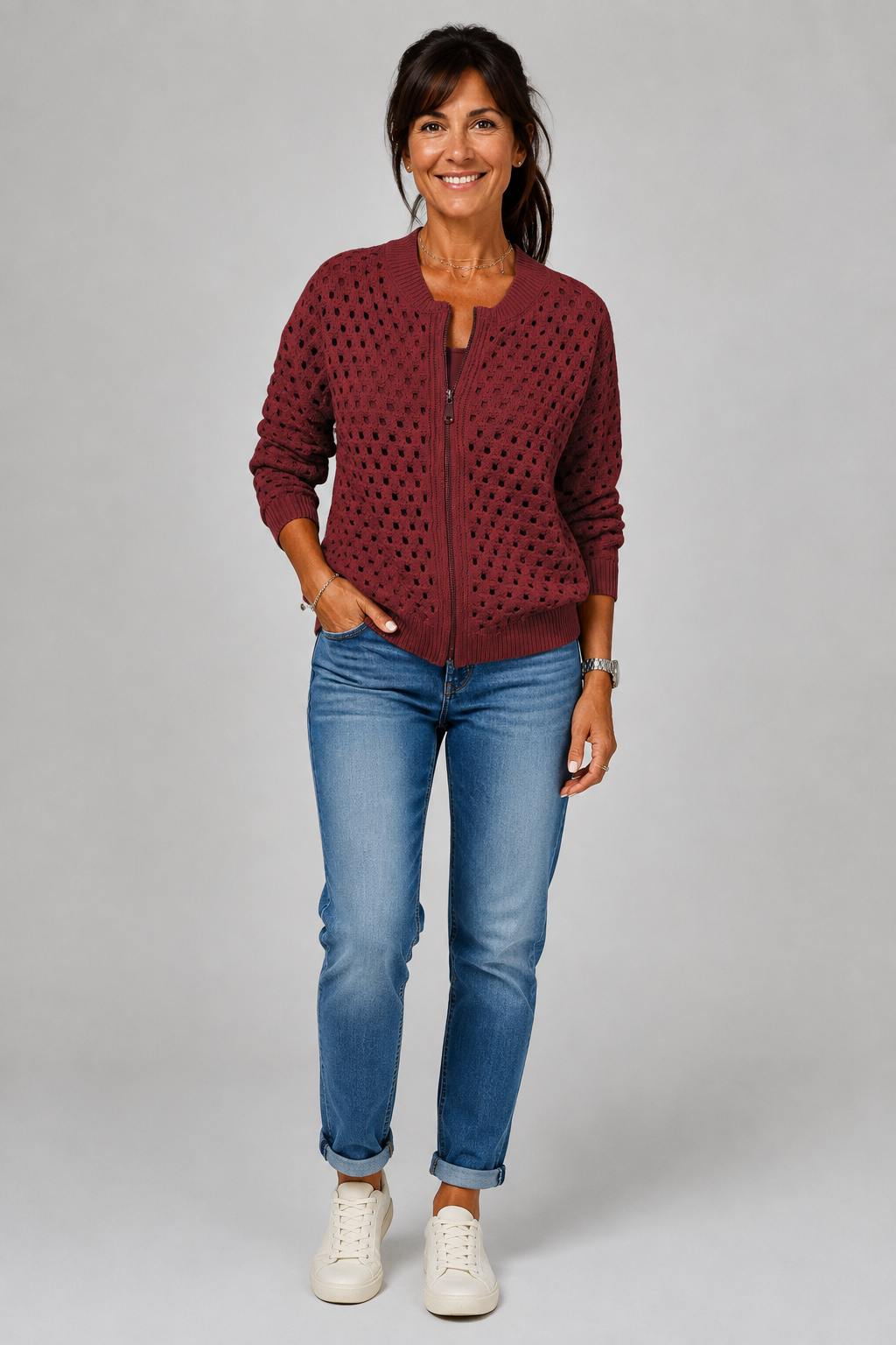 Sofia Elegant Gehaakt Vest